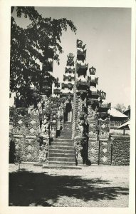 indonesia, BALI, Unknown Hindu Temple (1920s) RPPC Postcard