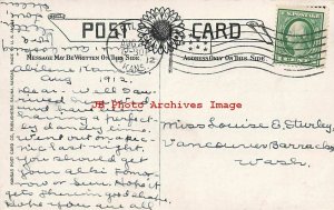 KS, Abilene, Kansas, High School Building, Exterior Scene, 1912 PM