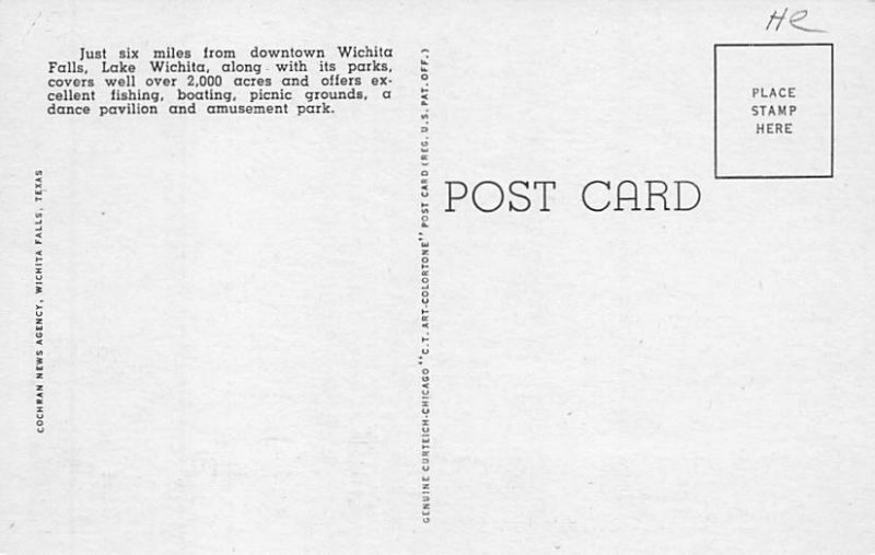 Lake - Wichita Falls, Texas TX  