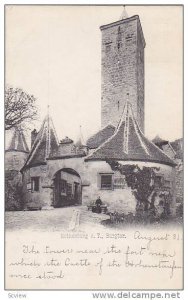 Burgtor, Rothenburg ob der Tauber, Bavaria, Germany, 1900-1910s