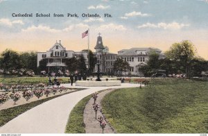 ORLANDO , Florida , PU-1915 ; Cathedral School from park