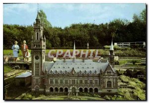 Postcard Modern Miniatuurstad Madurodam Den Haag Peace Palace