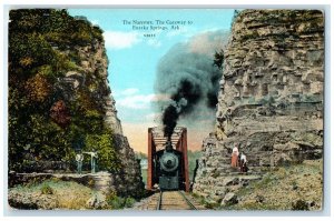 c1920s The Narrows The Gateway To Eureka Springs Arkansas AR Unposted Postcard