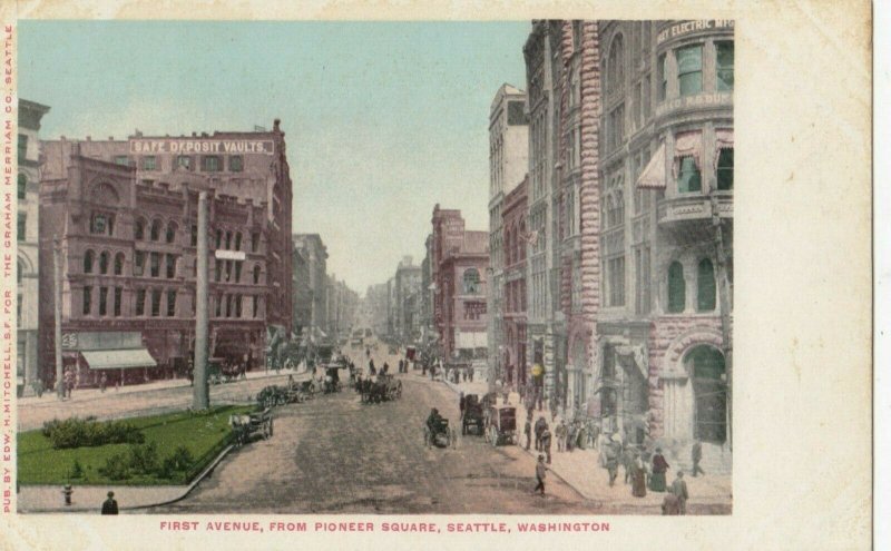 SEATTLE, Washington, 1901-07 ; First Avenue