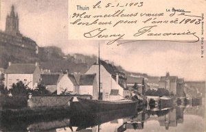 ac0089 - BELGIUM - Carte Postal Ancienne VINTAGE POSTCARD - THUIN - 1903-