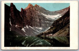 Vtg Alberta Canada Lake Agnes Banff National Park 1903 View Old Postcard