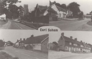 Earl Soham Framlingham Suffolk Postcard