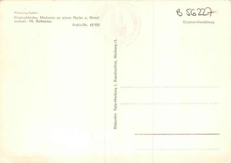 B56227 Marburg Elisabethkirche  germany