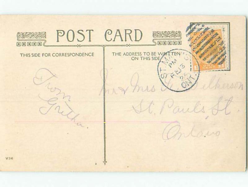 Pre-Linen valentine CUPID INSIDE HEART INSIDE QUESTION MARK k9980