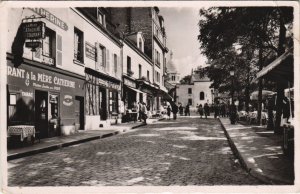 CPA PARIS - La Basilique de Sacré-Coeur et le Place du Tertre (51004)