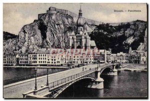 Old Postcard Dinant Panorama