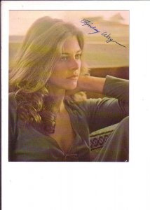 Autographed Photograph, Lindsay Wagner Vintage Fan