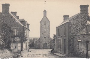 ANTOIGNY, France,1910-1920s, La Rue de l'Eglise