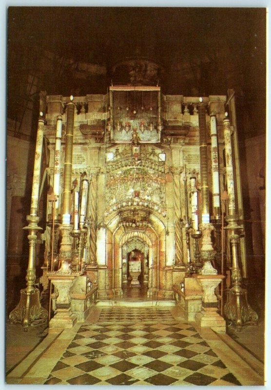 Postcard - Inside The Holy Sepulchre, Jerusalem, Israel 