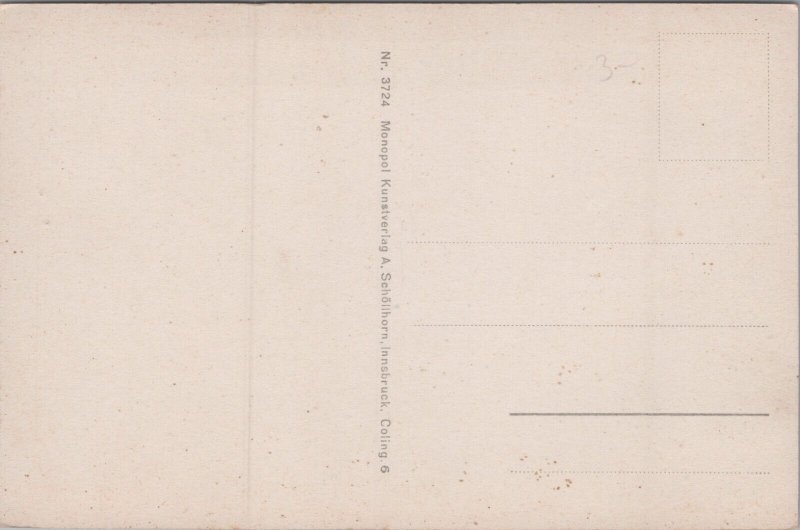 Austria Kitzbühel mit dem Wilden Kaiser Tirol Postcard C341