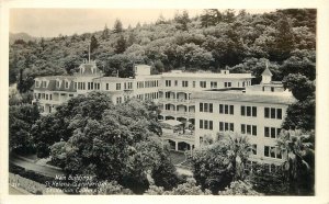 Postcard RPPC California St Helena Sanitarium Main Building Napa 1940s 23-5930