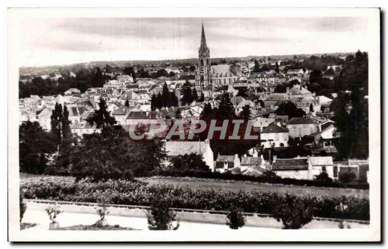 Old Postcard Montmorillon general view