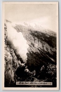 RPPC Locomotive Train Alaska Rocky Poitn White Pass And Yukon Route Postcard K26