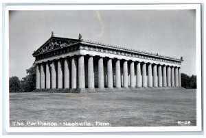 c1910's The Parthenon Nashville Tennessee TN Antique RPPC Photo Postcard