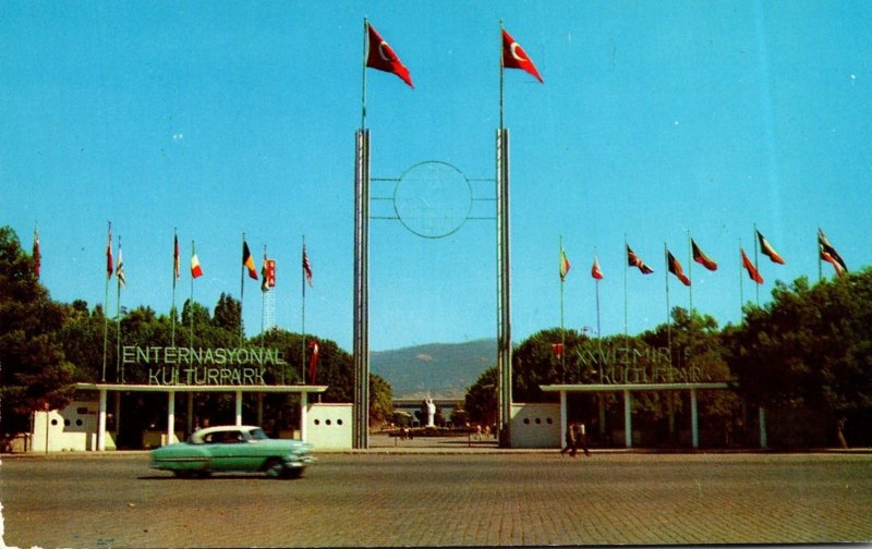 Turkey Izmir Lozan Gate Entrance To International Fair Grounds