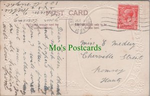 Genealogy Postcard - Medley, Cherville Street, Romsey, Hampshire GL1381