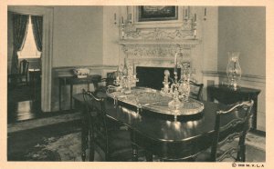 Vintage Postcard The Dining Room At Mount Ladies' Association Vernon Virginia VA