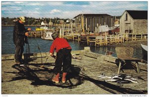 Fishing, EASTERN SHORE, Nova Scotia, Canada, 40-60's