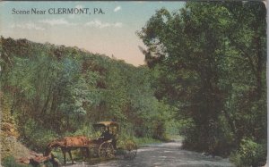 Postcard Scene Near Clermont PA #2