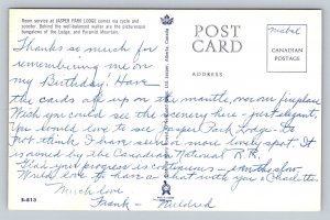 Jasper Park  Alberta  Canada  Postcard