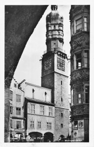 A237 Austria Innsbruck Clock Tower Apotheke & Advertising Posters  postcard