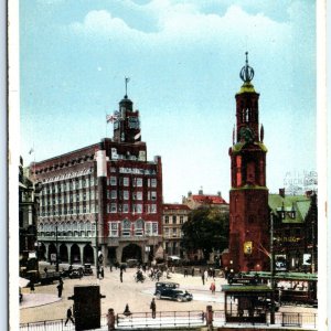 c1930s Amsterdam, Netherlands Munt met Carlton-Hotel Vigevano Noord Holland A115