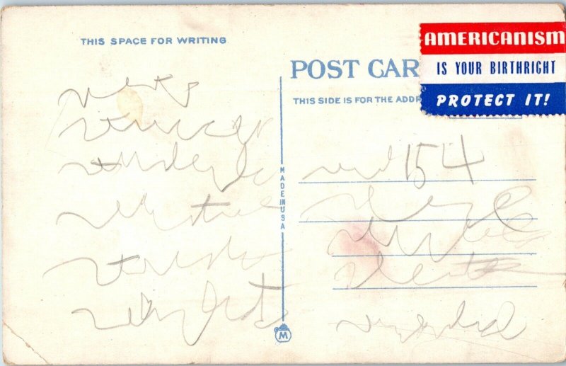 Peace Bridge Buffalo New York Vintage Postcard