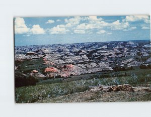 Postcard Painted Canyon On Highway 10 North Dakota Badlands North Dakota USA