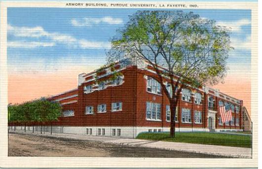 IN - Lafayette. Purdue University, Armory Building