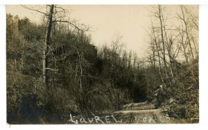 PA - Laurel, York County. A Country Road  RPPC
