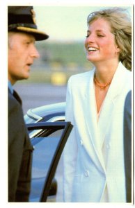 Princess Diana Laughing, after Honeymoon Cruise,  Royal Wedding 1981