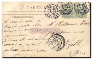 This Sete Old Postcard Back to fishing