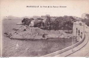 MARSEILLE, Provence-Alpes-Cote d'Azur, France, 1900-1910s; Le Pont De La Faus...