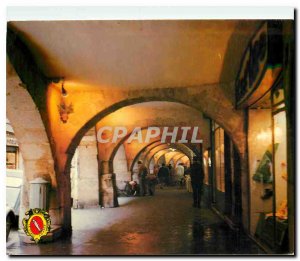 Modern Postcard Annecy (Haute Savoie) The arcades of old Neighborhoods