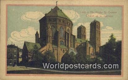 Church of St Gereon Coln a Rh Kirche St Gereon Germany Unused 