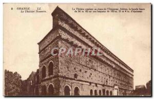 Old Postcard Orange Roman theater
