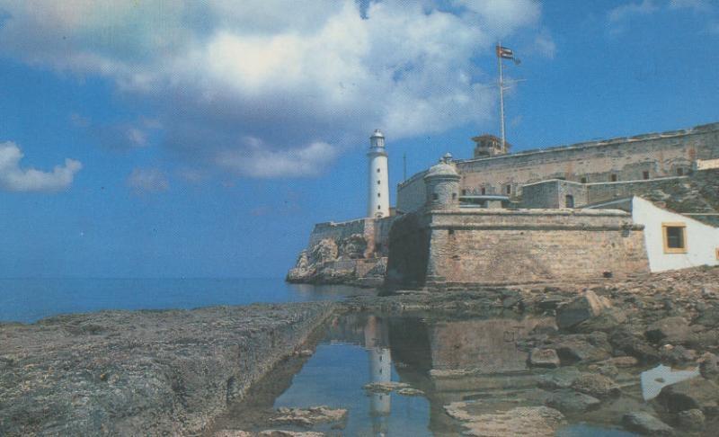 Postal castillos numero 051: Cuba, Castillo de los 3 reyes del morro