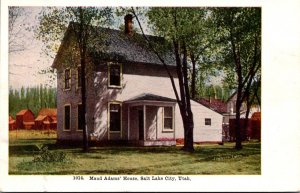 Utah Salt Lake City Maud Adams' House