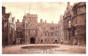 Oxford ,  Brasenose College New Quadrangle