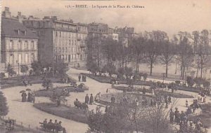 France Brest Le Square de la Place du Chateau