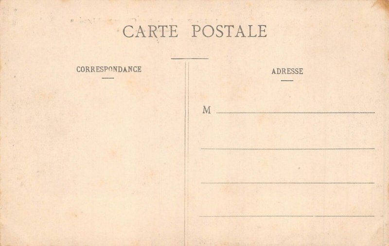 France Paris Les Champ Elysees Rond Point Fountain vintage postcard