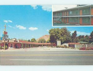 Pre-1980 MOTEL SCENE Kanab Utah UT AD8976