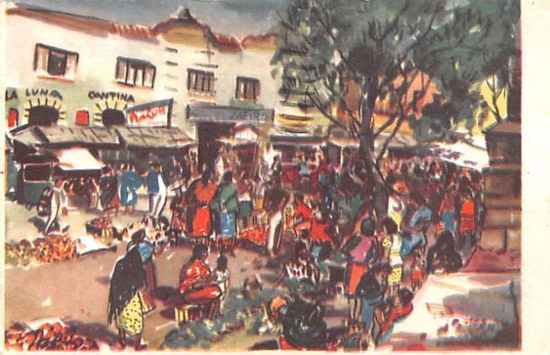 Atzcapotzalco Mexico Tarjeta Postal 1947 