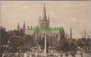 Norfolk Postcard - North East View of St Nicholas Church, Great Yarmouth RS27173