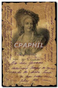 Old Postcard Madame de Lamballe